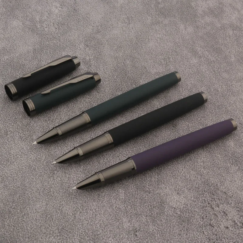 MATTE 611 Fountain Pen Matte color Gun grey F PEN Classic Arrow GIFT Stationery School Supplies Ink Pens