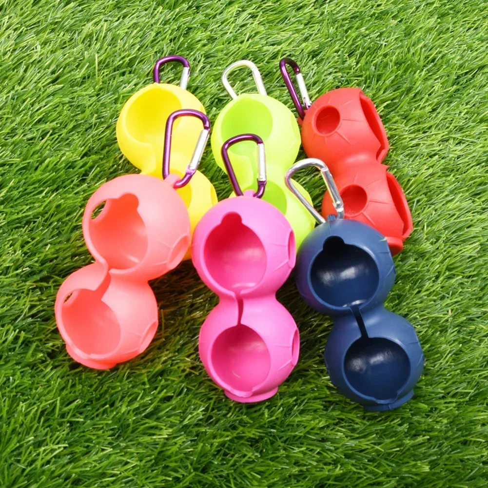 Sleeves Golf Ball Cover Sporting Goods Silicone Golf Sleeves 2 Ball Covers Ball Not Included Silicone Golf Accessories