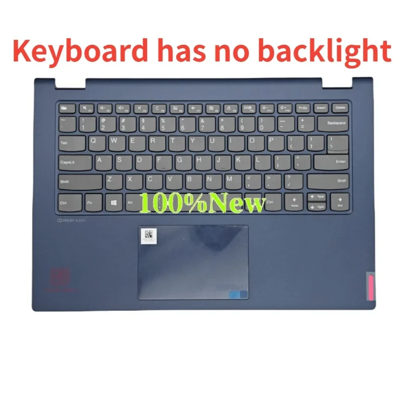 New For Lenovo IdeaPad C340-14 C340 -14API IWL IML Flex-14 Palmrest Upper Case w/ Backlit Keyboard 14