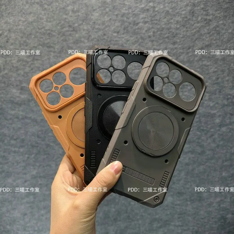 Etui na Poco F8 Ultra z obrotową podstawką 360 stopni, ochrona przed upadkiem, miękka tylna obudowa TPU, etui na Poco F8 Pro. — zdjęcie produktu 3