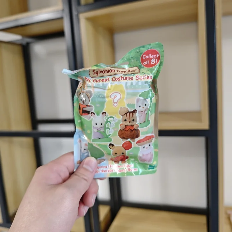 Sylvanian Families Lalka Niespodzianka Miniaturki Mebli Calico Critters Zabawki dla Dziewczynek Dzieci Zabawki na Przyjęcia dla Niemowląt Seria Zabawek dla Dzieci Prezent