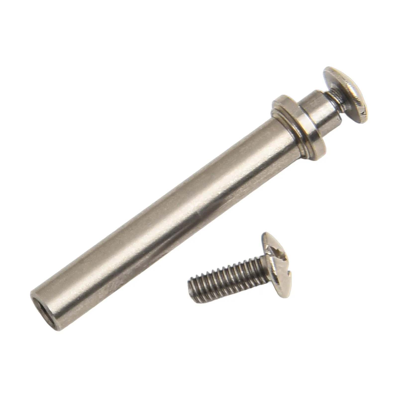 1/5 Stück Angelrollen-Griffstange, Kipphebelarm, Metall-Ersatzteil mit Schrauben für DIY-Reparatur, Silber, 28,9 x 4 mm – Detail 26