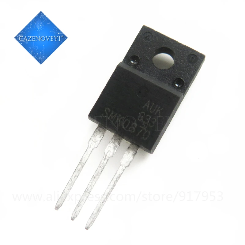 

5pcs/lot SMK0870 FQPF8N70 TO-220F 700V 8A new original In Stock