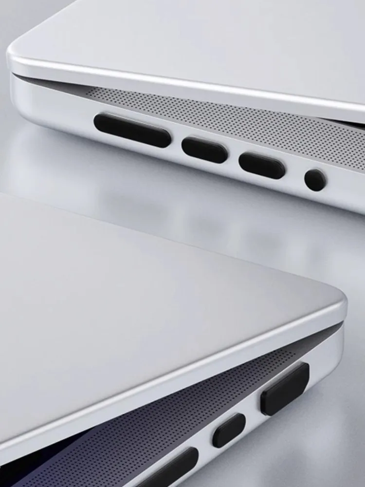 9PCS Dust Plug Cover Dirt Plug Cups Set for MacBook Pro 14/16 inch Air M3 M2 M1 A2779/A2442/A2780/A2485/A3113/A3114/A2681/A2941 image 6