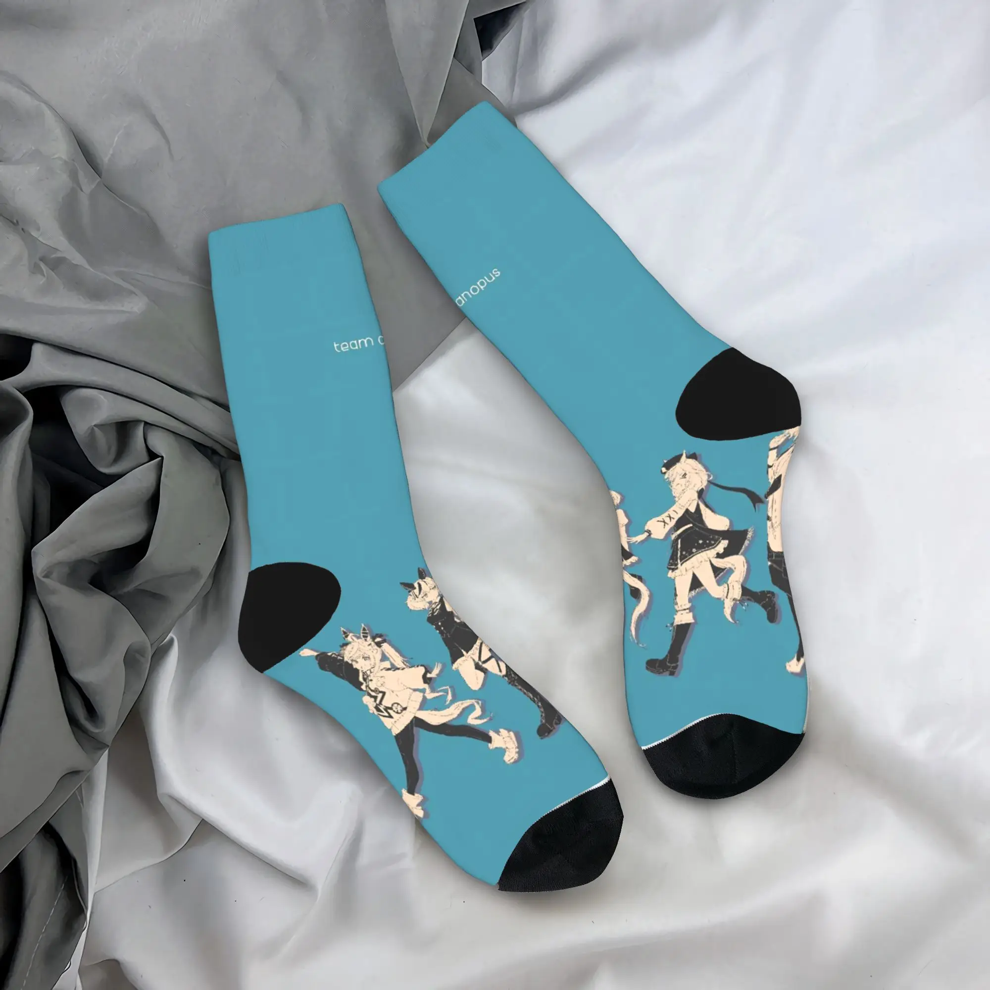 

Мужские носки Uma Musume Pretty Derby Stockings Антибактериальные мягкие дышащие носки Зимние повседневные уличные носки с графикой