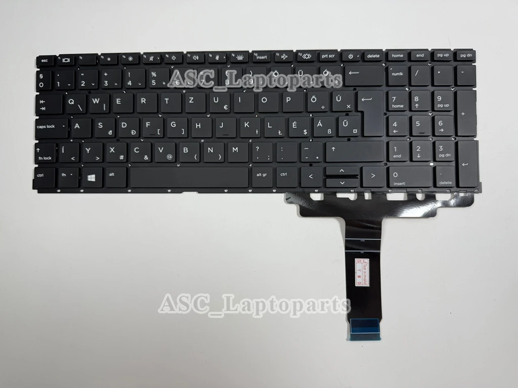 

Новая клавиатура HU Hungarian Magyar для HP Probook 450 G8 G9 G10, 455 G8 G9 G10, 650 G8, черная с подсветкой, без рамки