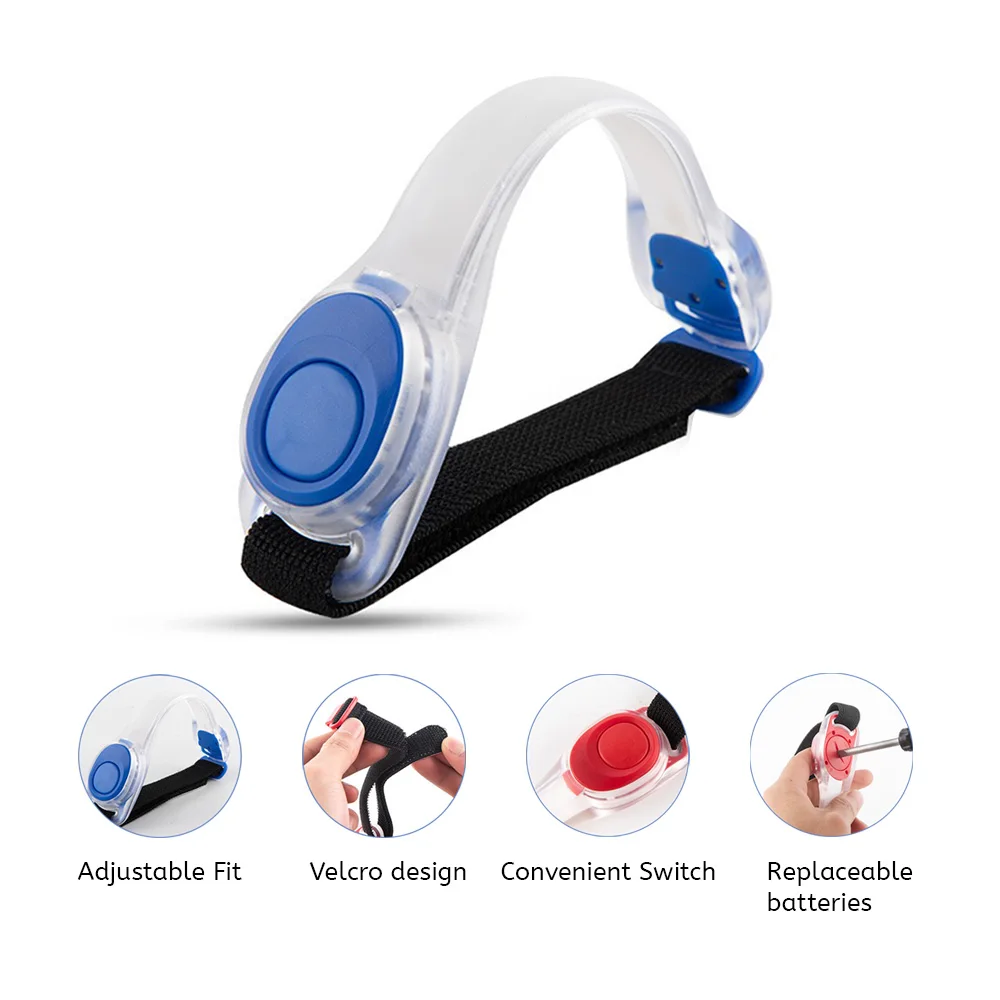 LED Light Up Armband Night Running Luminous Toys | Glow Sports Bracelet for Cycling Jogging Outdoor Sports | Party Glowing Toys