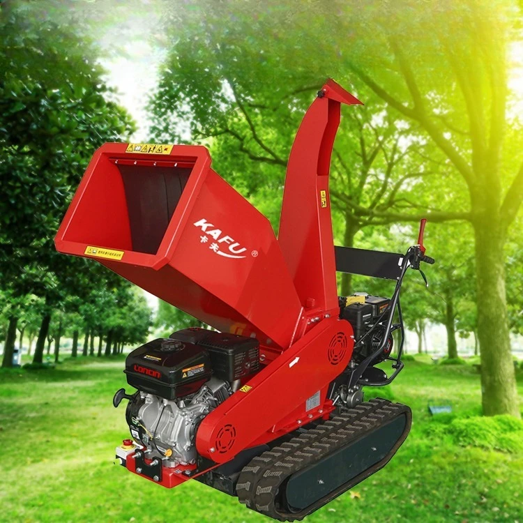 2025 ماكينة تقطيع ذاتية الدفع 300 طن - قش بستان عالي الطاقة وتخضير الحديقة وتقطيع الخشب والفروع