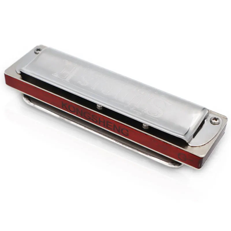 KONGSHENG SUNRISE diatonic 10hole high quality blues harmonica wood comb key of C/G/A/Bb/D/E/F/G/Ab/Db/Eb/Gb/B