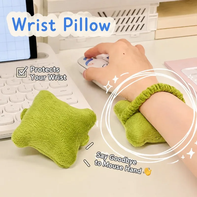 Wrist Rest Mouse Pad Keyboard Hand Support Wrist Protector for Office Desk