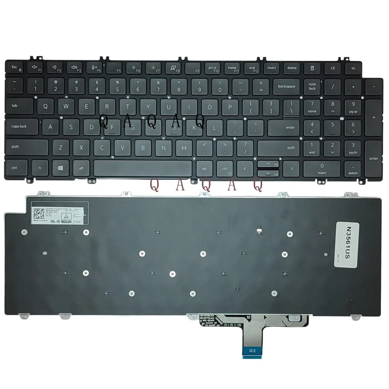 

QA New Laptop keyboard - Keyboard for Dell OEM Latitude 5520 5521 / Pre
