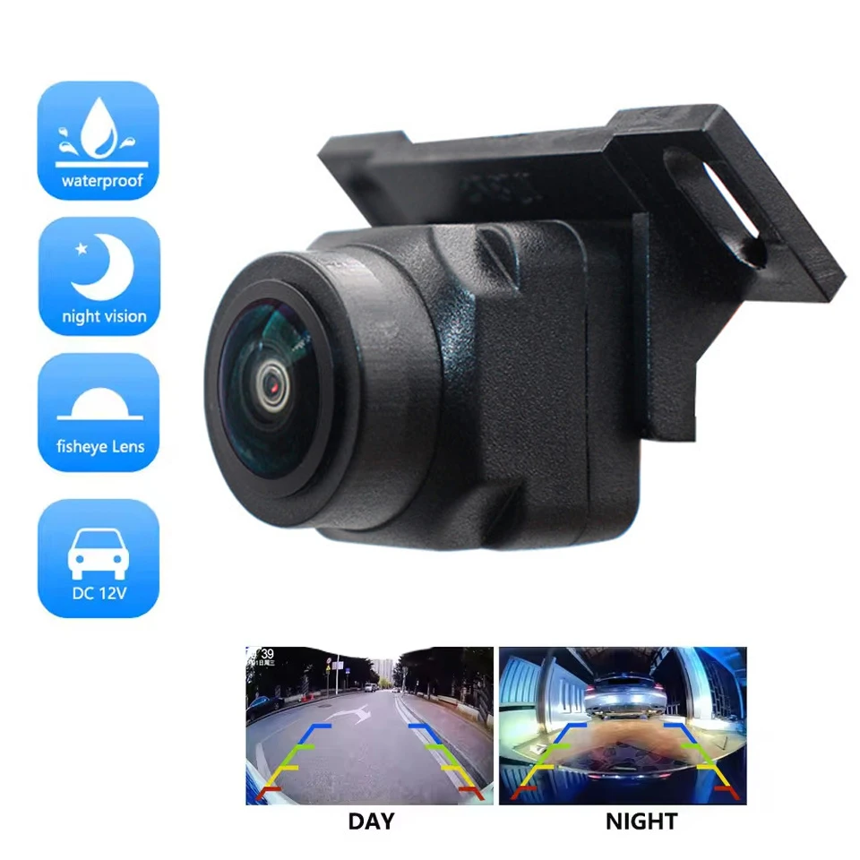 720P/CVBS Car Rear View Camera 170° Wide Angle Adjustable Anti-Interference Night Vision Waterproof Auto Parking Backup Camera