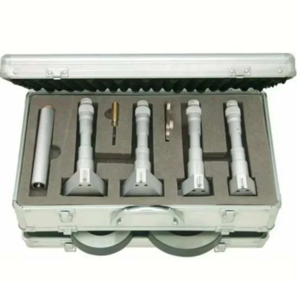 

50-100mm Professional Precision Three Point Internal Micrometer Set Measuring Range Inside