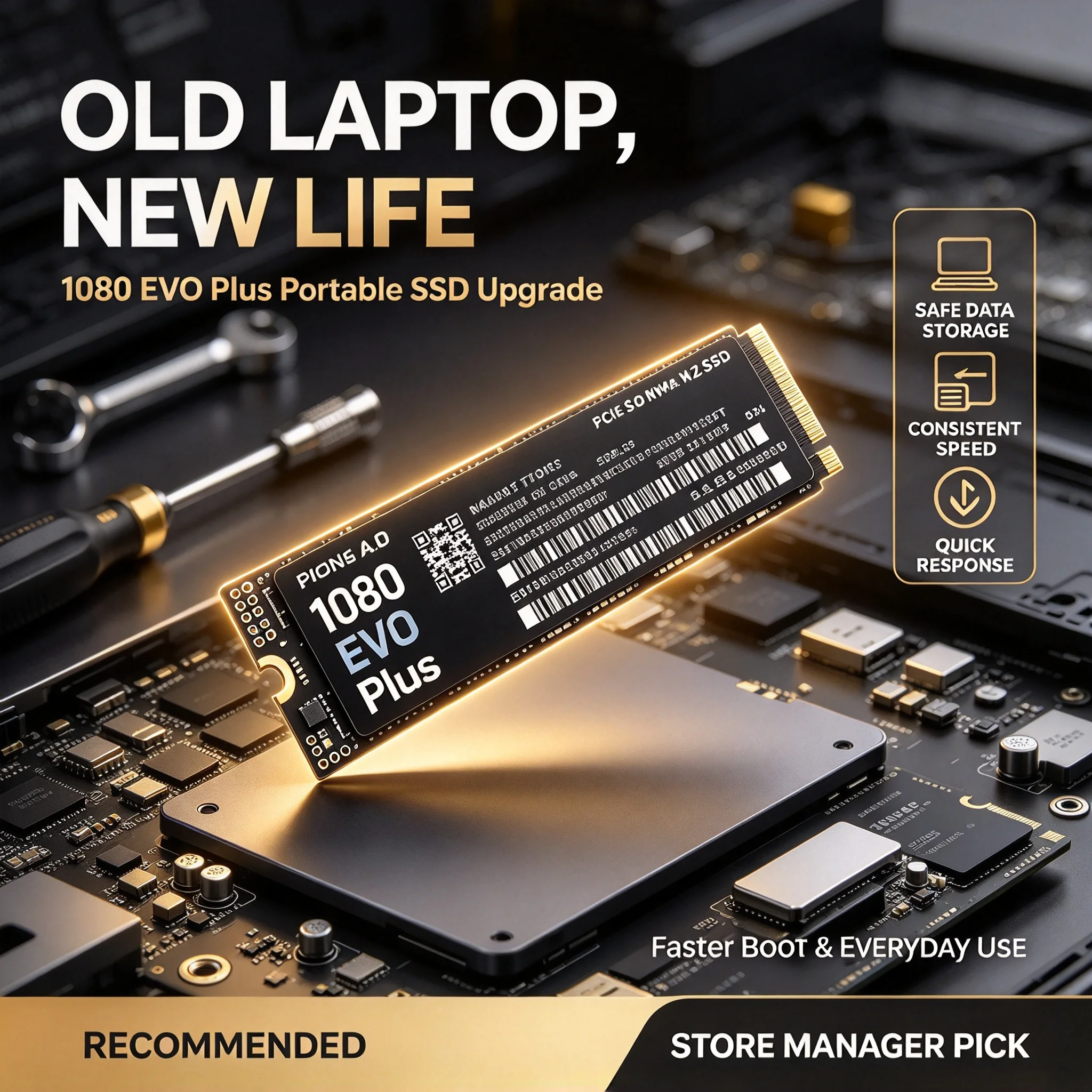 Ssd 500Gb - En yeni 1080 EVO Plus M.2