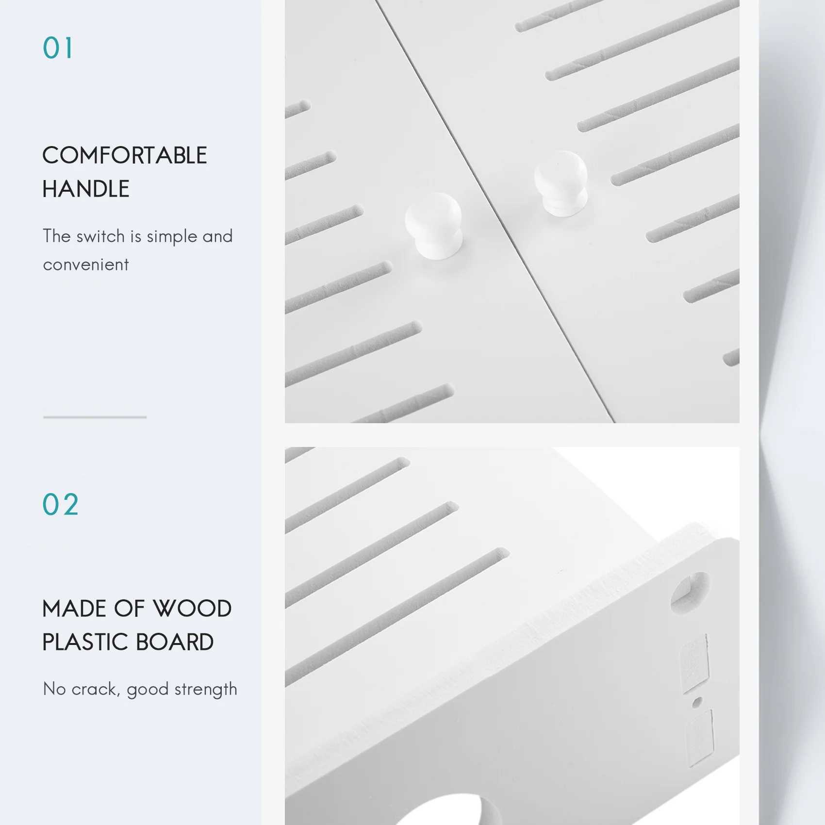 AT05-Wireless Wifi Router Storage Boxes Wooden Box Cable Power Plus Wire Bracket Wall Hanging Plug Board Storage Shelf