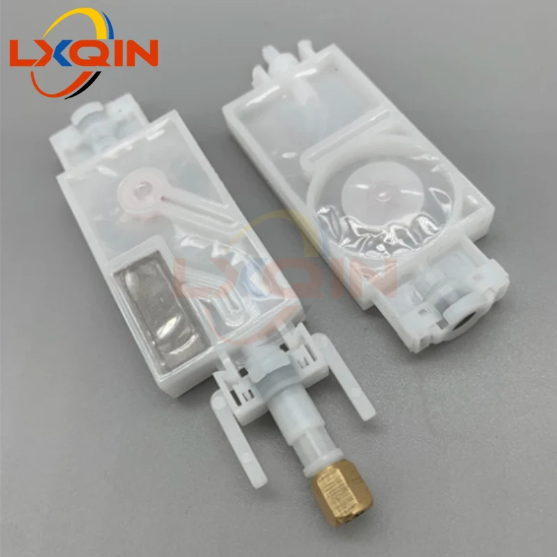 LXQIN 10PCS Ink Damper for TX800 XP600 Print head for Mimaki jv5 jv33 dumper with Connector copper nut compatible solvent