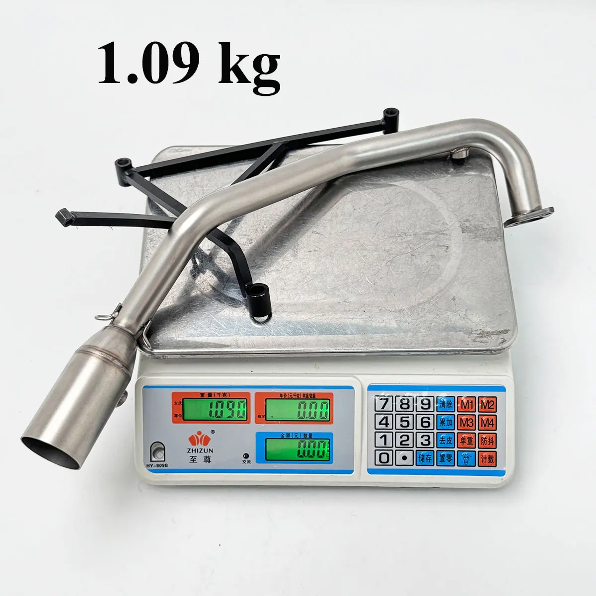 51MM Pipe For SYM Jet‑X 150 JetX125 JetX200 2021-2027 Motorcycle Exhaust Front Link Pipe JetX125 Exhaust Escape System Stainless