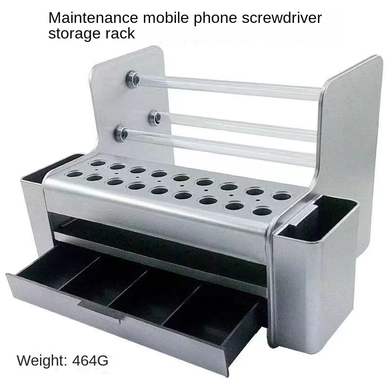 Caixa De Armazenamento De Peças Chave De Fenda Manutenção Do Telefone Móvel Desktop Rack Acessório Caixa Armário De Ferramenta De Manutenção