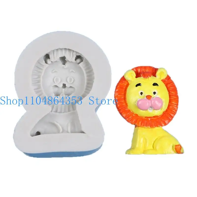 652F Creative Silicone Baking Mold Animal Design Gypsum Mould For DIY Dessert Decorations Creative Baking Tool