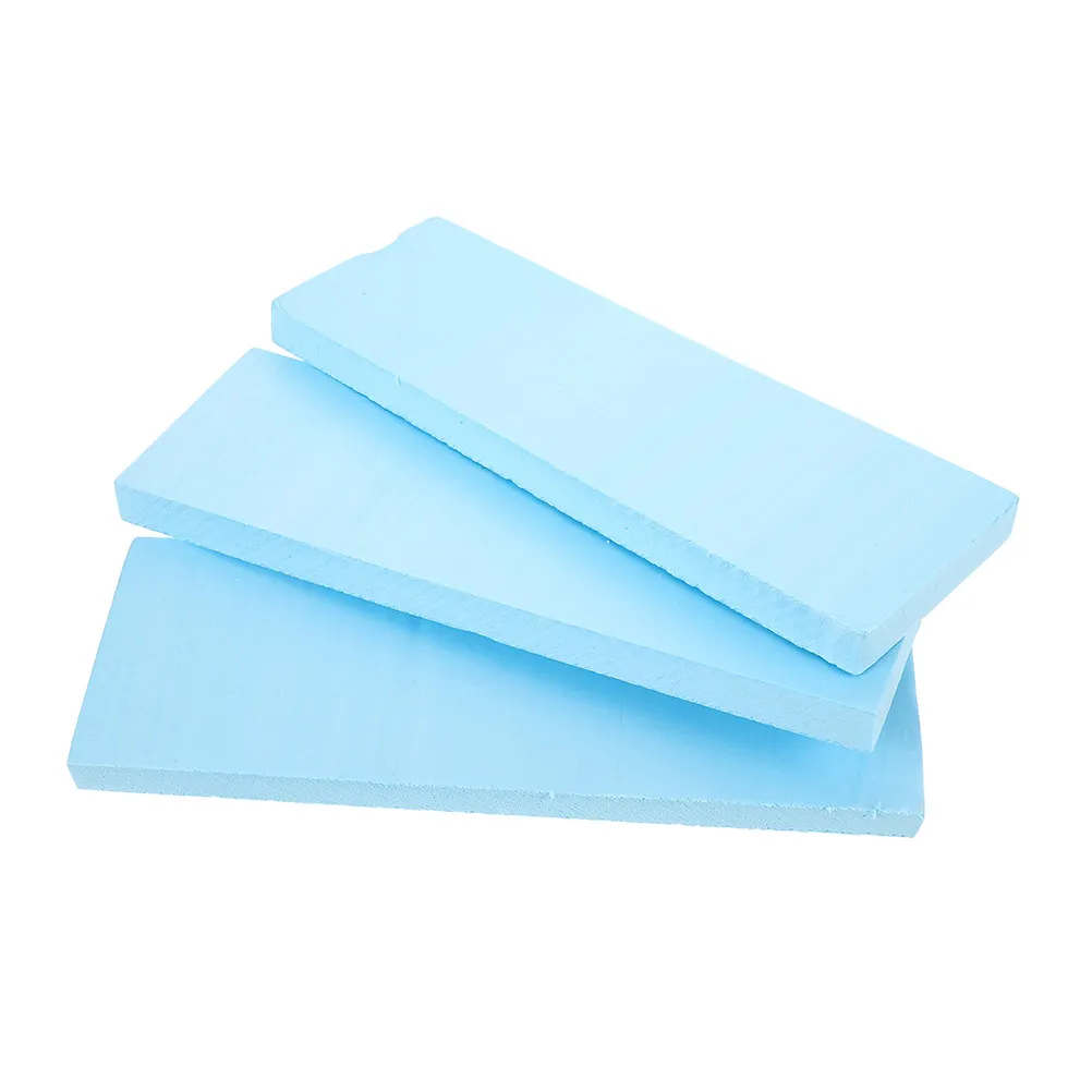 3Pcs High Density Foam Board DIY Crafting Rectangle Sheets for Hand Carving Scene Models Diorama Base Classroom Art Supplies view 2
