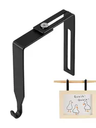 Door Hanger Over The Door Hook Door Back Hooks Iron Storage Utility Gadgets For Desks Potted Plants Silk Scarves Keys