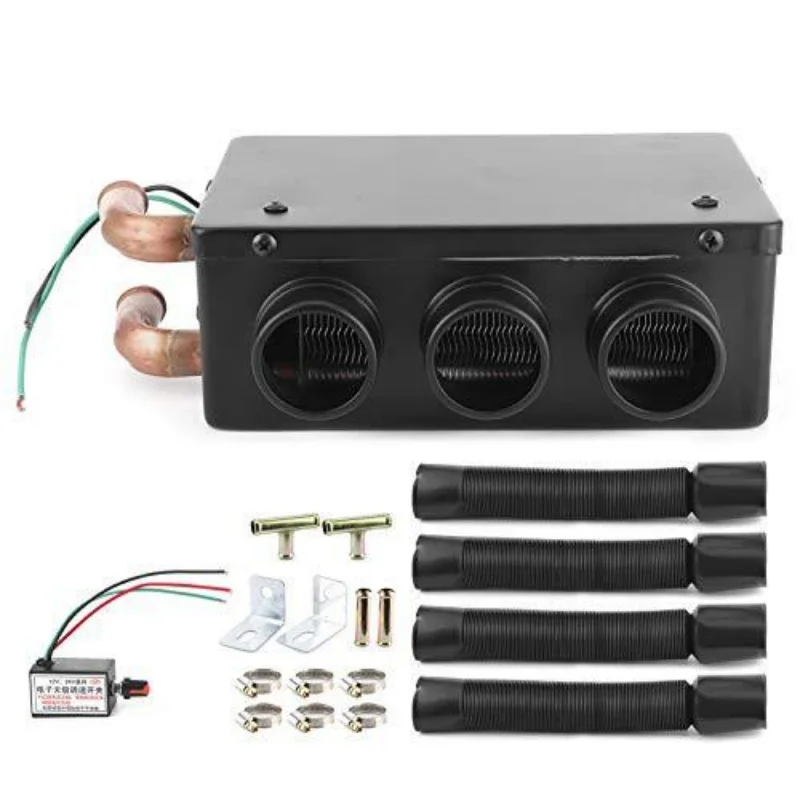 12V car mounted heater, defroster for winter electric vehicles, 500W electric heater