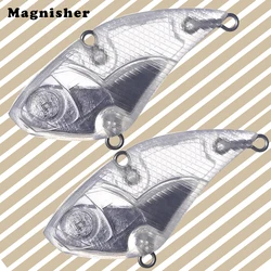 Magnisher 10PCS Vibration Bait Unpainted Hard Lures for Fishing DIY Lipless Crankbait 5.5cm 13.5g Blanks VIB Tackle