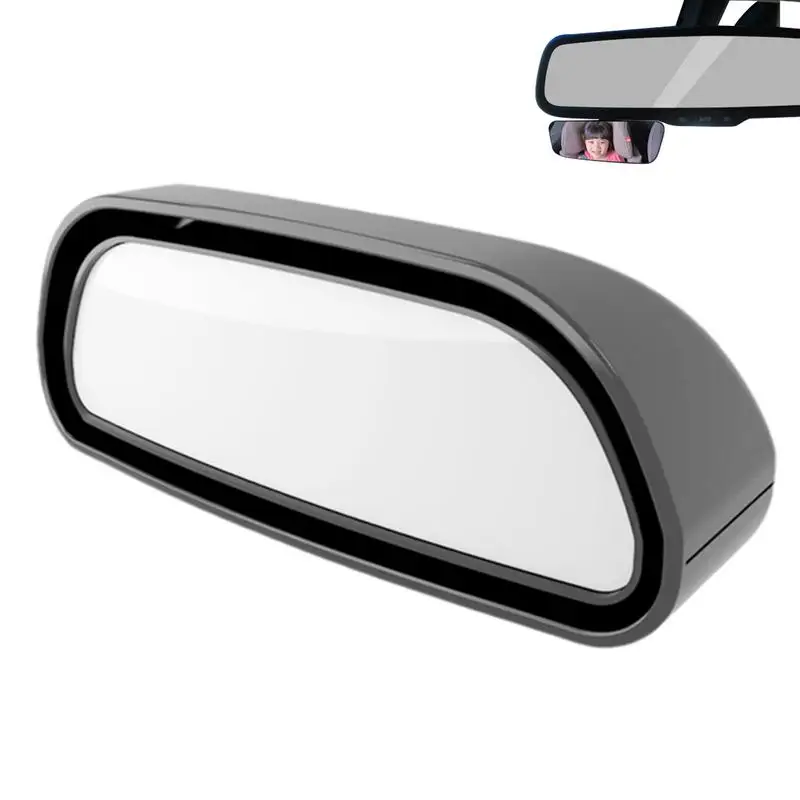 Panoramic Rear View Mirrors For Cars Anti Glare Extended Curved Mirror Thickened Wide Angle Vehicle Inside Mirror For Reduce