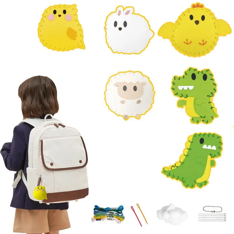 

Детский набор для шитья, образовательный набор для рукоделия из фетра, Наборы для творчества, для начинающих и детей от 6 лет