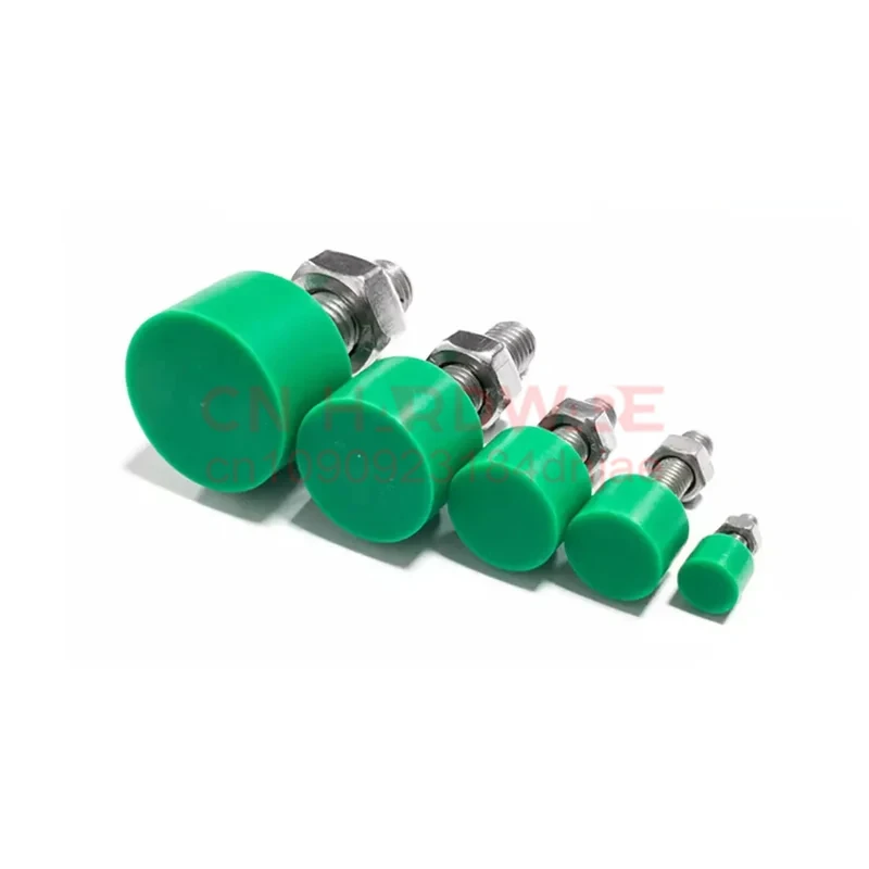 Stop Bolt/With Polyurethane Anti-Collision Buffer Screw/Stainless Steel With Low Elasticity Rubber Shock Absorber Block