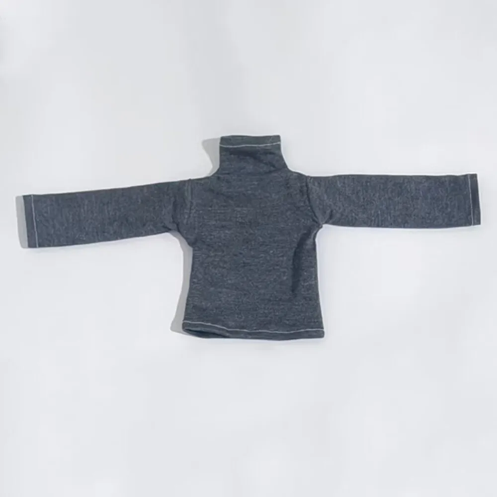 Ropa para muñeca Bjd de 30/45/60cm, manga larga, cuello alto, capa Base, juguetes de vestir, accesorios para muñecas, 1/6, 1/4 y 1/3