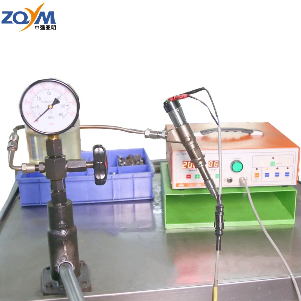 ZQYM Auto Diagnostic Tools Diesel Injector Nozzle Tester Simulator S60H Testing Common Rail Diesel Injector Tester Injector view 5