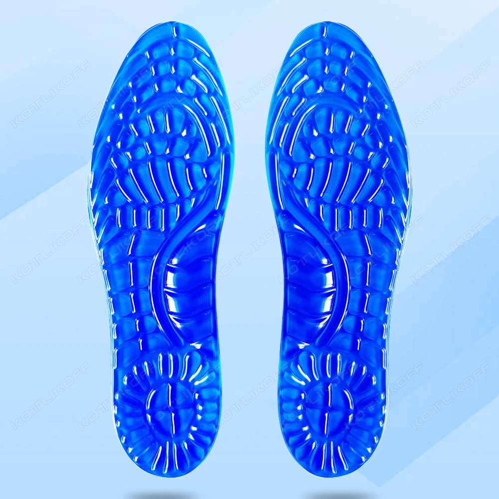 Gel Insole Silicone Orthopedic Arch Support Foot Care For Feet Shoe Sole Sport Insoles Shock Absorption Pads Orthotic Pad