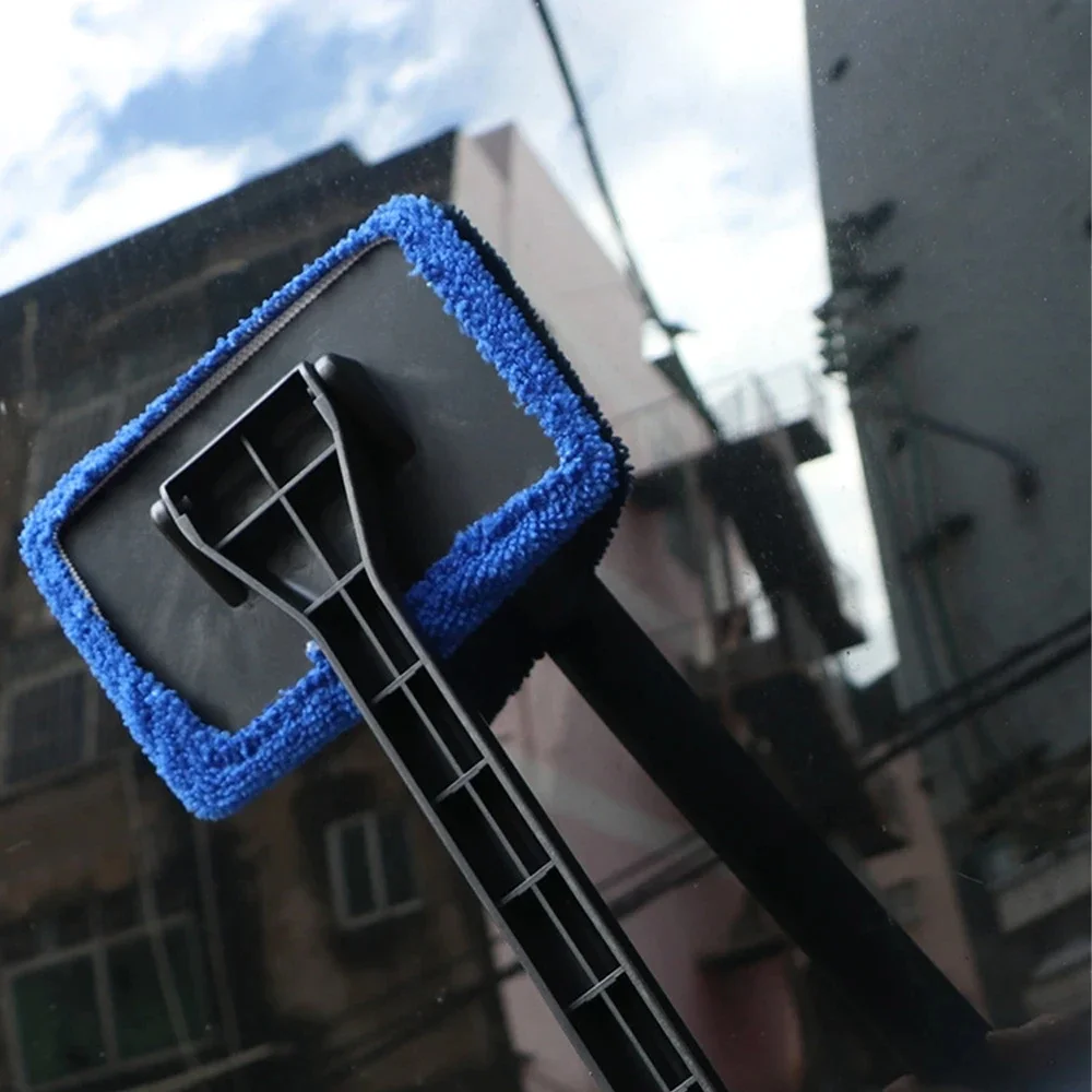 Car Windshield Wiper Defogging Cleaning Brush Car Front Window Wiper Tool Cleaning Artifacts car cleaning tools car detailing image 6