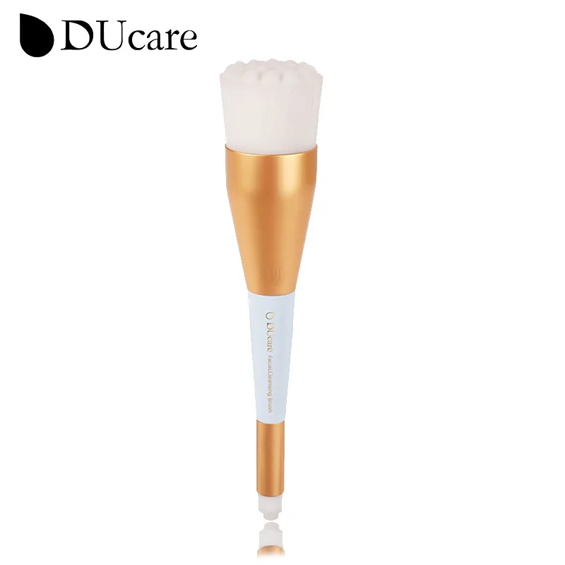 

DUcare Professional Face Cleansing Brush Soft Bristles Facial Cleanser Blackhead Removing Exfoliating Dual Head Deep Cleansing