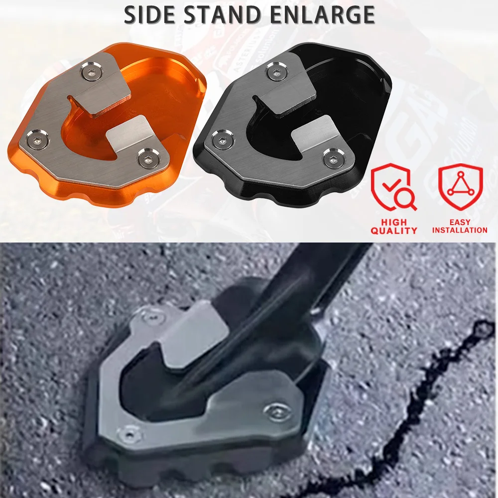 

1290 SuperDuke R Motorcycle Accessories Side Stand Enlarger Extension Plate FOR KTM 1290 Super Duke R 2020-2024 2021 2022 2023