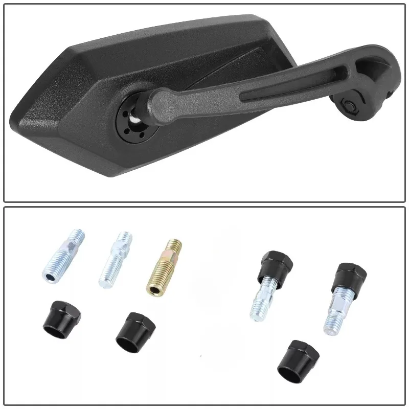 Motorcycle Side Back Rear View Rearview Naked E-Bike Scooter Adjustable Rotating Mirrors Motorbike Accessories Modified Parts image 5