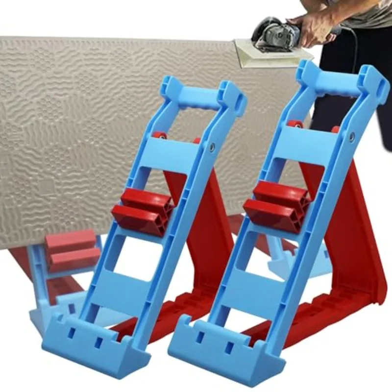 2 PCS Multi-angle Tile Chamfer Bracket Plywood Panel Plasterboard Tooling Hand Holder Ceramic Tile Chamfer and Lifting Carrier