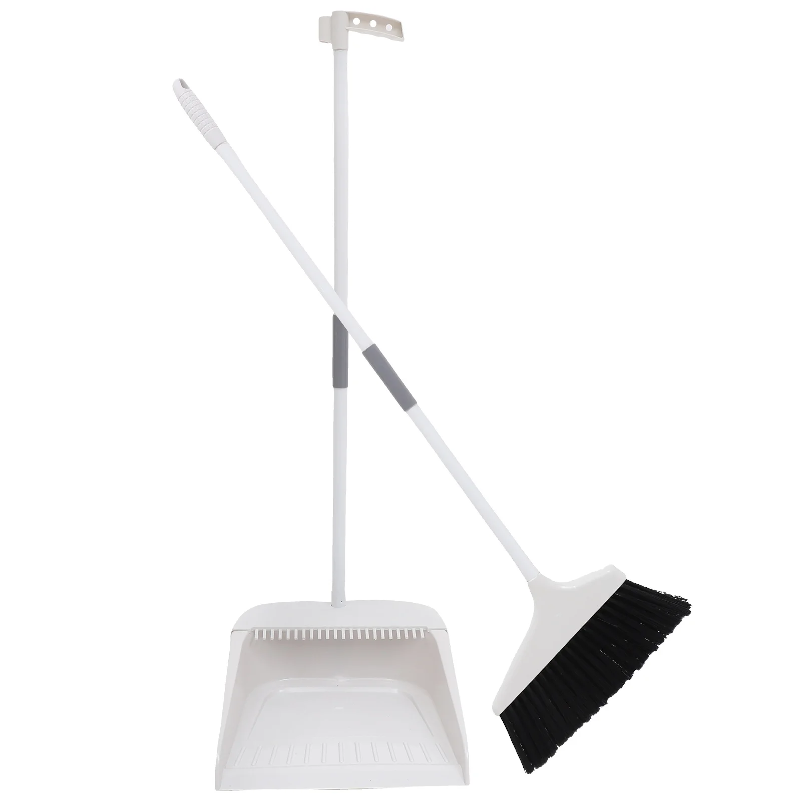 Broom Dustpan Set Long Handle Combination Household Cleaning Supply Plastic Kit