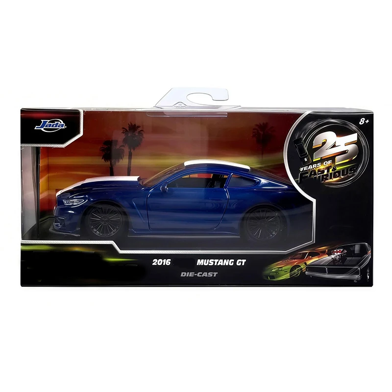 Jada 1/32 Scale 2016 Mustang GT350 Alloy Car Model Collectible Static Decoration Gift Toy Boutique Decoration