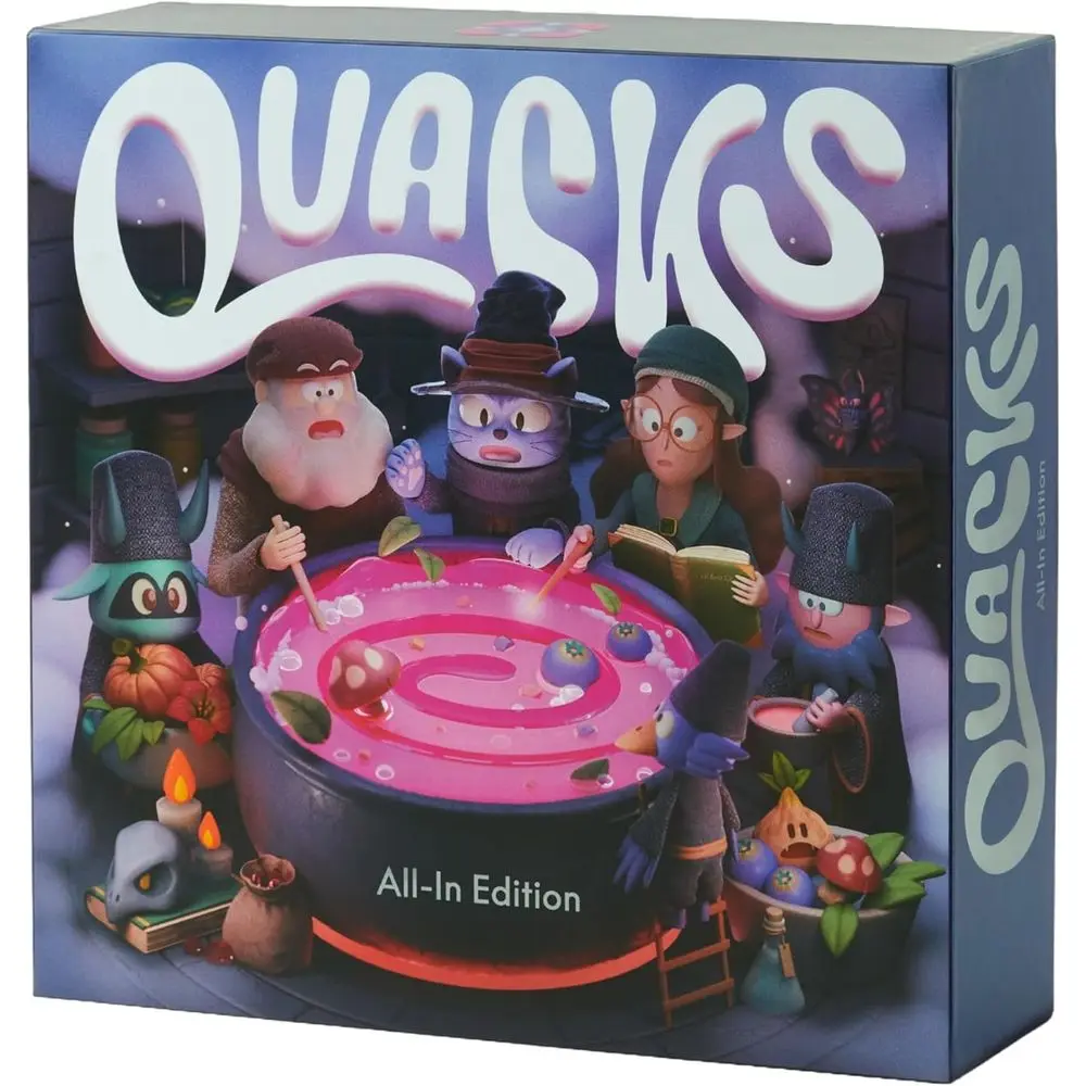 

Настольная игра Quacks: All-in Edition – ранее известная как Quedlinburg, новое название или классическая игра Exploding Potions