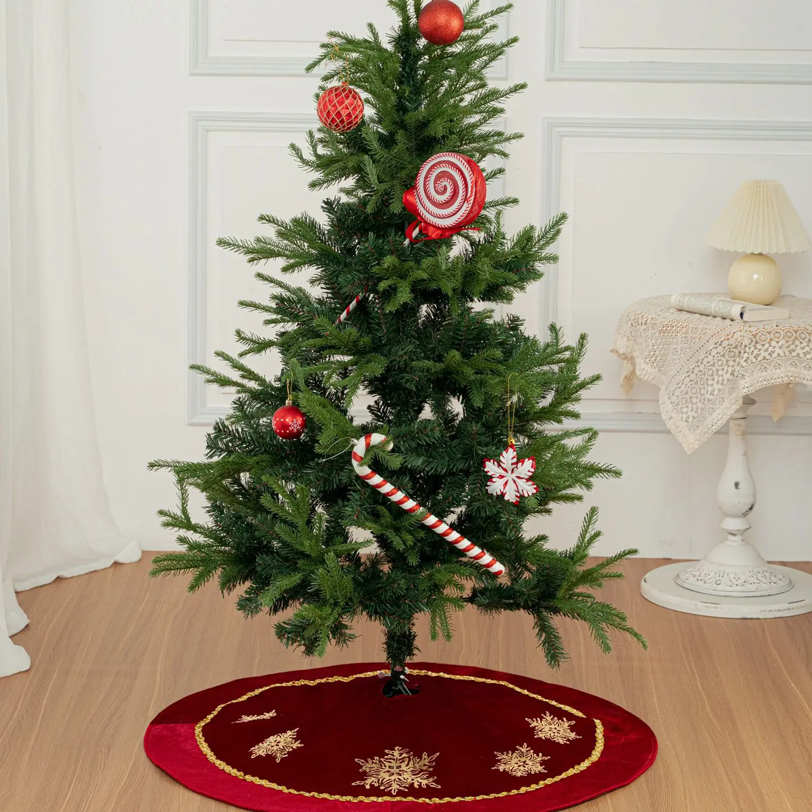 abito-per-albero-di-natale-in-velluto-rosso-con-paillettes-dorate-e-fiocchi-di-neve-decorazioni-per-albero-di-natale-per-uso-domestico