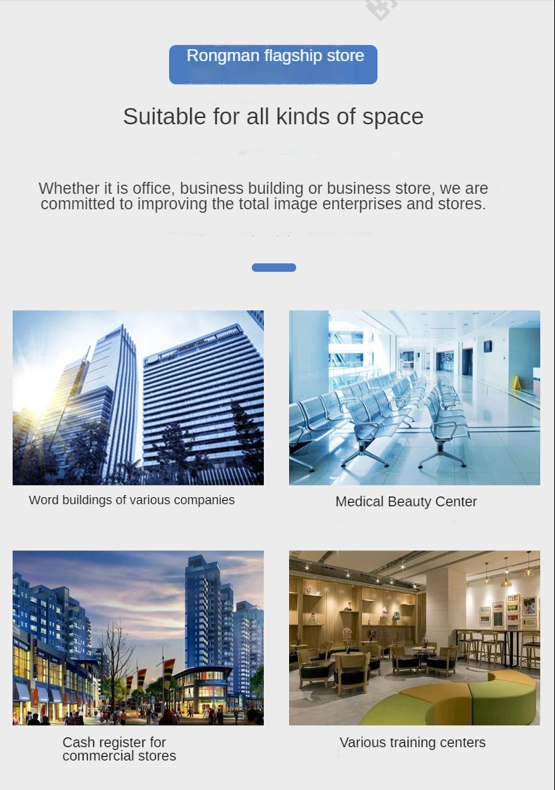 Hotel Front Desk Reception Round Curved Counter bar Reception Desk Beauty Salon Reception Table Commercial Office Furniture