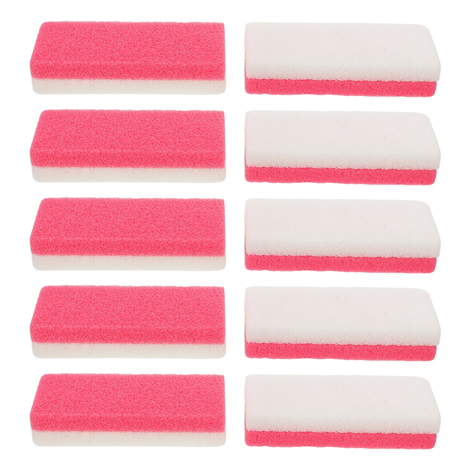 

10pcs Foot Care Tools Double Sided Pumice Stone For Dead Skin Removal Lightweight Exfoliating Scrubber For Callus Pedicure