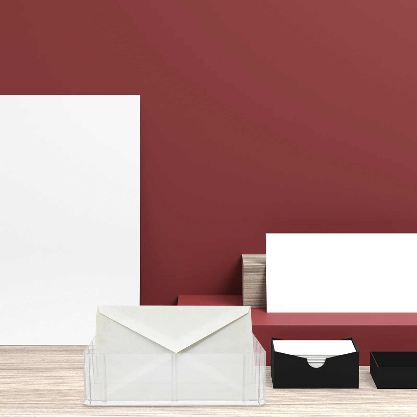 Cash Storage Box Drawer Tray Piggy Bank Classroom Organization and Phone Containers Acrylic Money Organizer