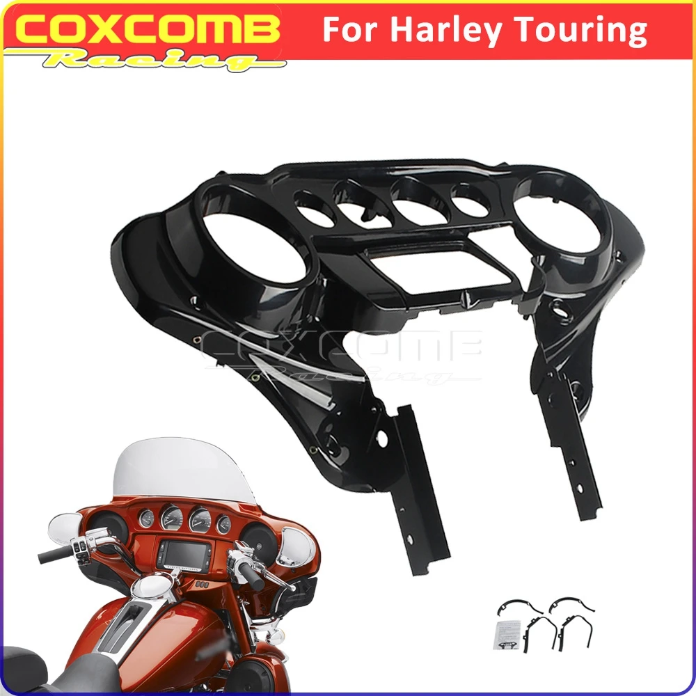 Front Inner Speedometer Cover Motorcycle Cowl Fairing For Harley Touring FLHT FLHTCU FLHTCUL FLHTK FLHTKL FLHX FLHXS 2013-2024