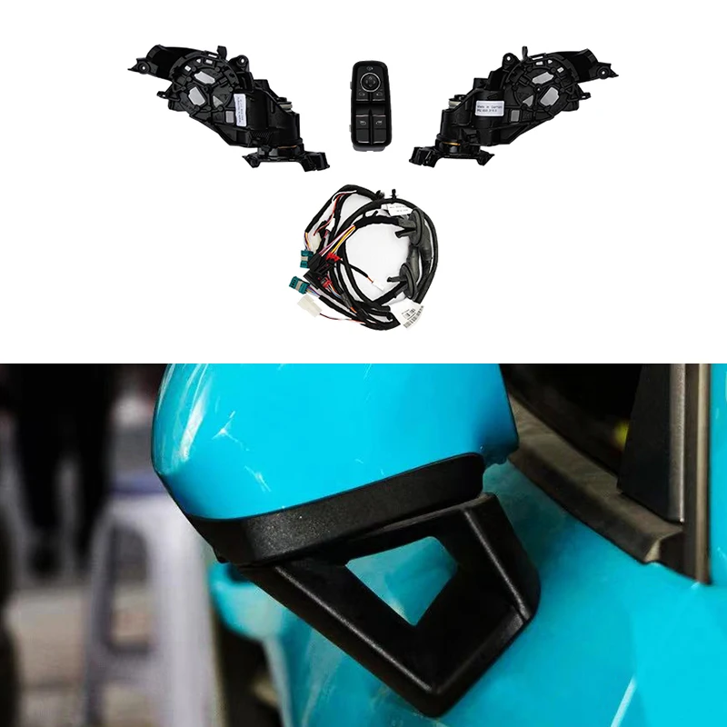 New Condition Upgrade Electric Folding Rearview Mirror For 718 Boxster Cayman 911 Carrera 991