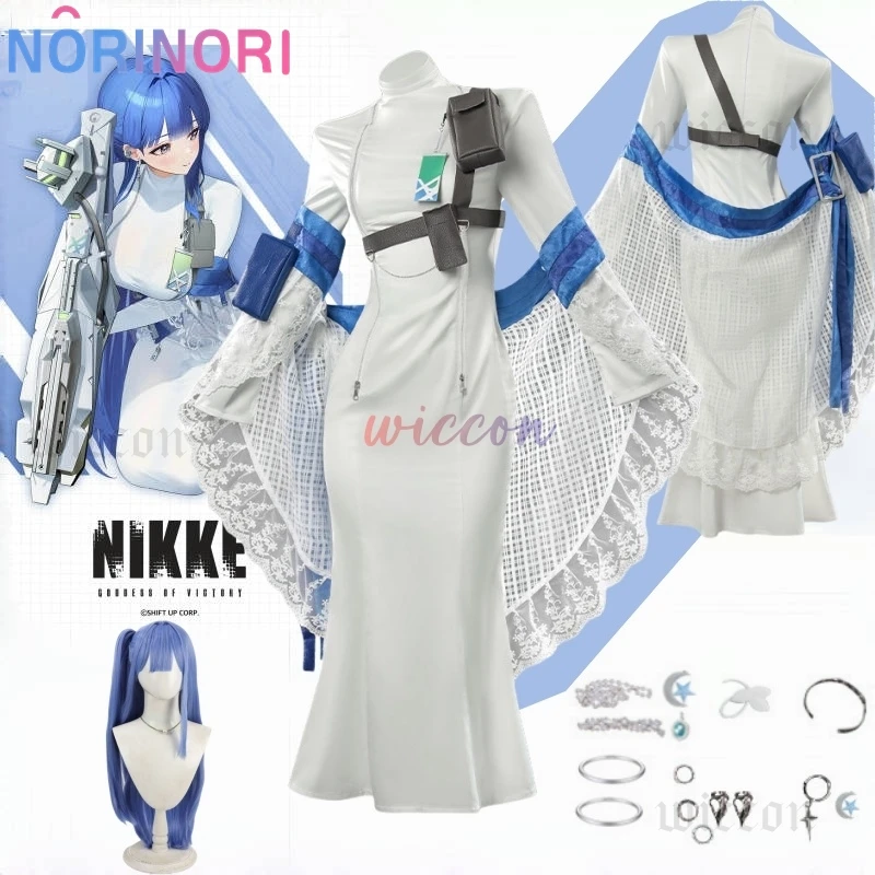 

Game NIKKE：The Goddess of Victory Arcana Cosplay Costume Game Cosplay Girl Sexy Dress Wig Set Halloween Party Outfit for Women