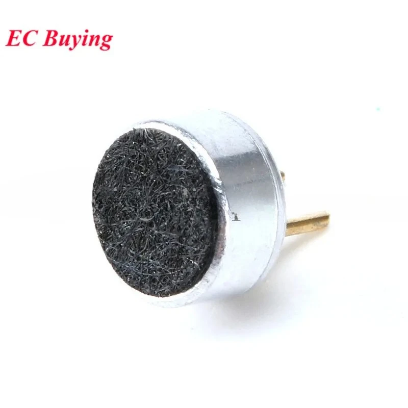 50/20pcs 6*2.2mm Capacitive Electret Microphones Pick Up Sensitivity Electret Condenser 6mmx2.2mm Loudspeaker Mic For Arduino