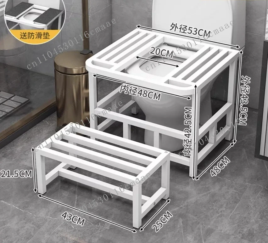 NEW Bathroom Footstool, Toilet Seat Changed To Squat Pit Frame, Toilet Seat Changed To Squat Toilet, Foot Steppi